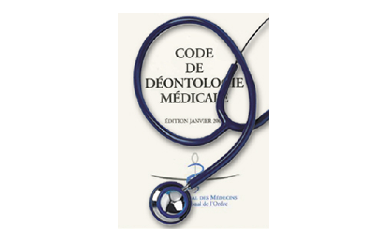Image du livre du code de déontologie médicale